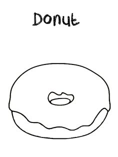 236x314 Donut Coloring Pages Donut With Sprinkles