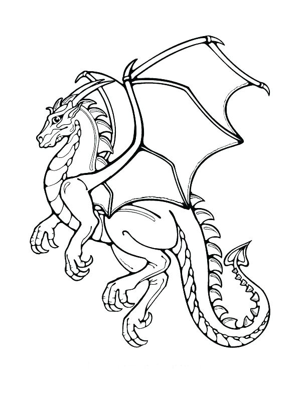 612x792 Coloring Page Dragon Dragon Coloring Pages For Adults New Coloring
