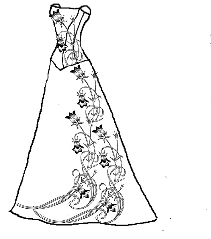 736x833 Dresses Coloring Pages Dresses Coloring Pages 14135 Love Coloring