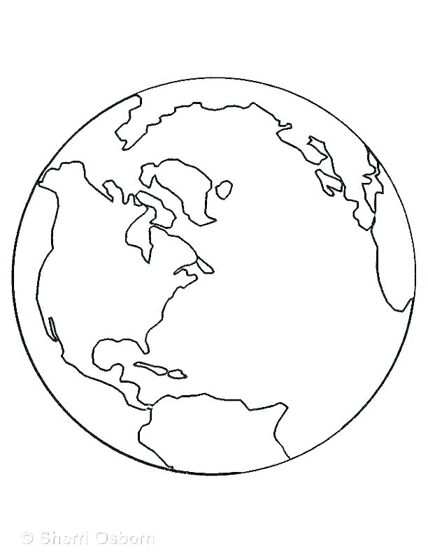 612x792 Earth Science Coloring Pages Coloring Page Of The Earth Continent