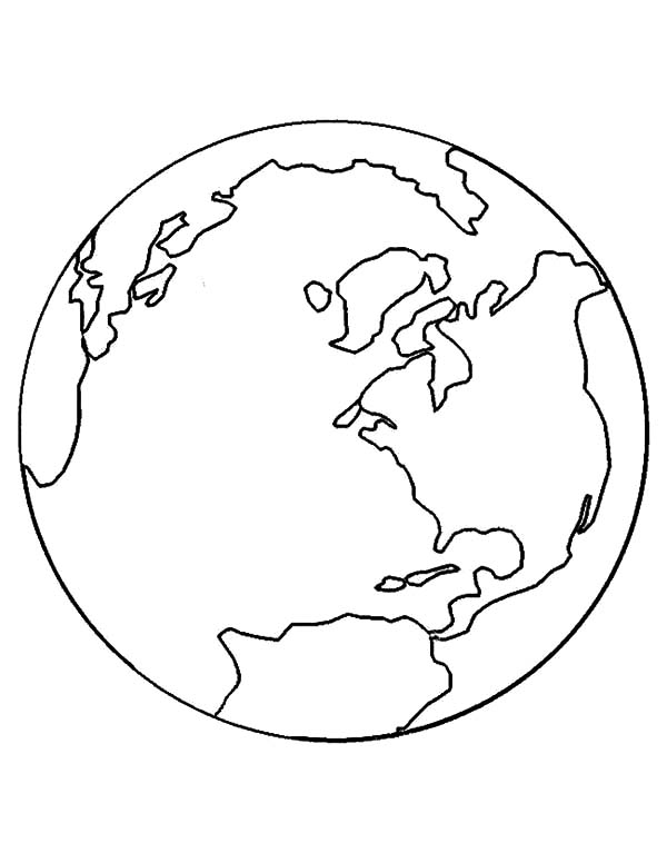 600x776 Earth Coloring Pages Free Printable Earth Coloring Pages Free