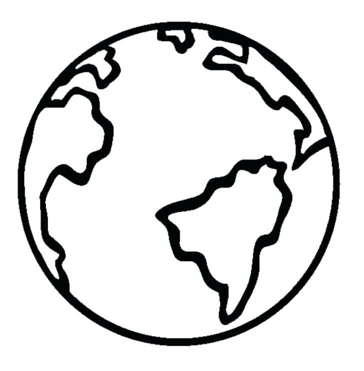 728x743 Earth Color Page Earth Day Pictures To Color Save The Earth