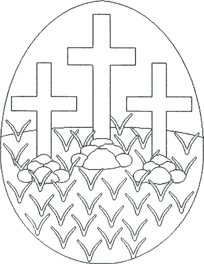 675x873 Printable Easter Egg Coloring Pages For Adults Religious Color