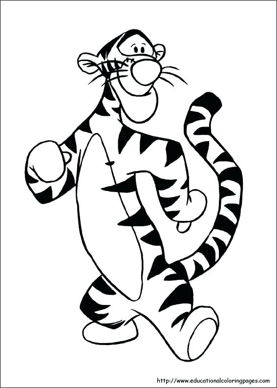 567x794 Educational Coloring Pages Tiger Coloring Pages Printable