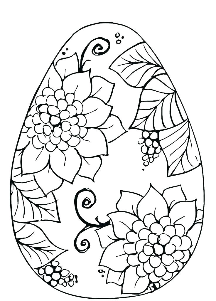736x1025 Printable Easter Egg