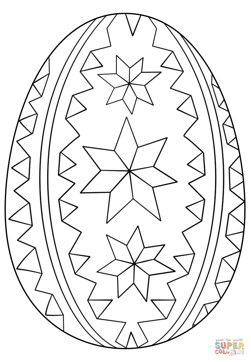824x1186 Coloring Ukrainian Easter Eggs Keyid ~ Free Printable Coloring