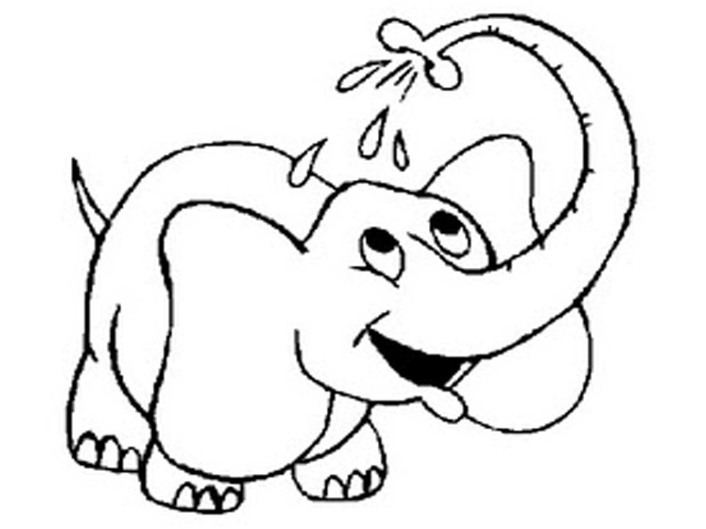 1024x768 Free Printable Elephant Coloring Pages For Kids Free Printable