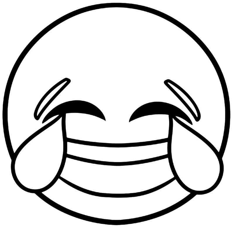 800x781 Black Emoji Coloring Pages Party! Emoji And Craft