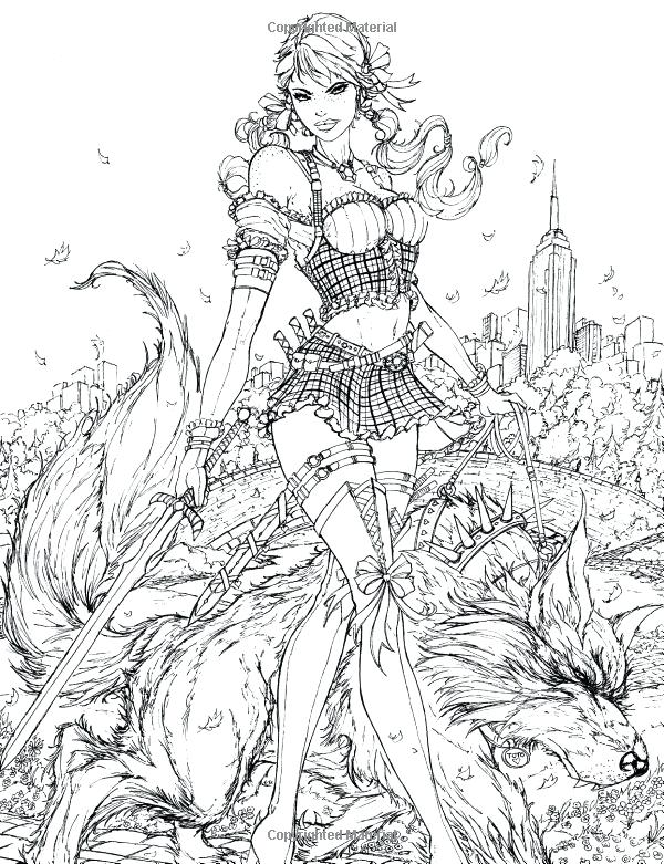 600x781 Fairy Coloring Pages To Print