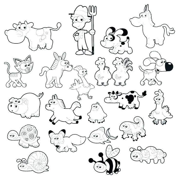 736x734 Free Farm Animal Coloring Pages 10