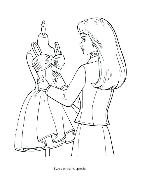 487x650 Fashion Coloring Pages To Print Fashion Designer Coloring Pages