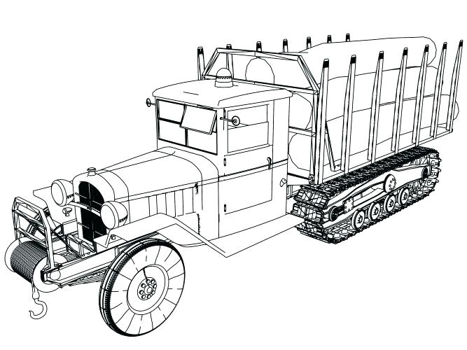 667x500 Old Truck Coloring Pages Fire Truck Printable Coloring Pages Old