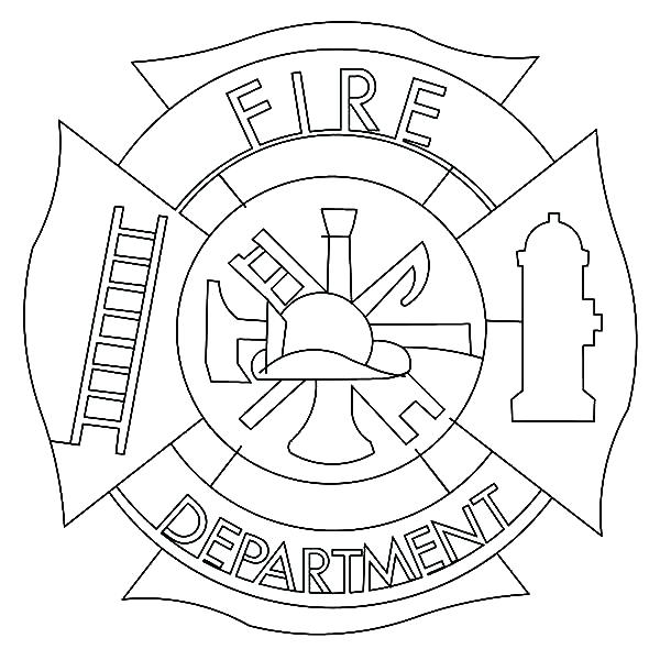 600x600 Firefighter Coloring Page Fireman Coloring Page Fire Fighting