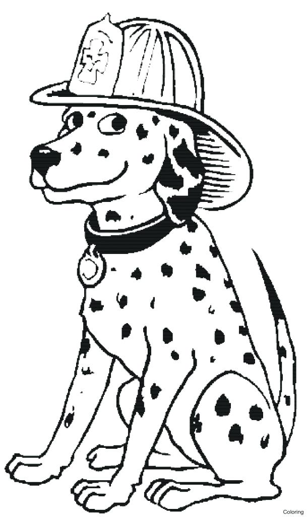 609x1024 Firefighter Equipment Coloring Pages Kids Coloring Printable