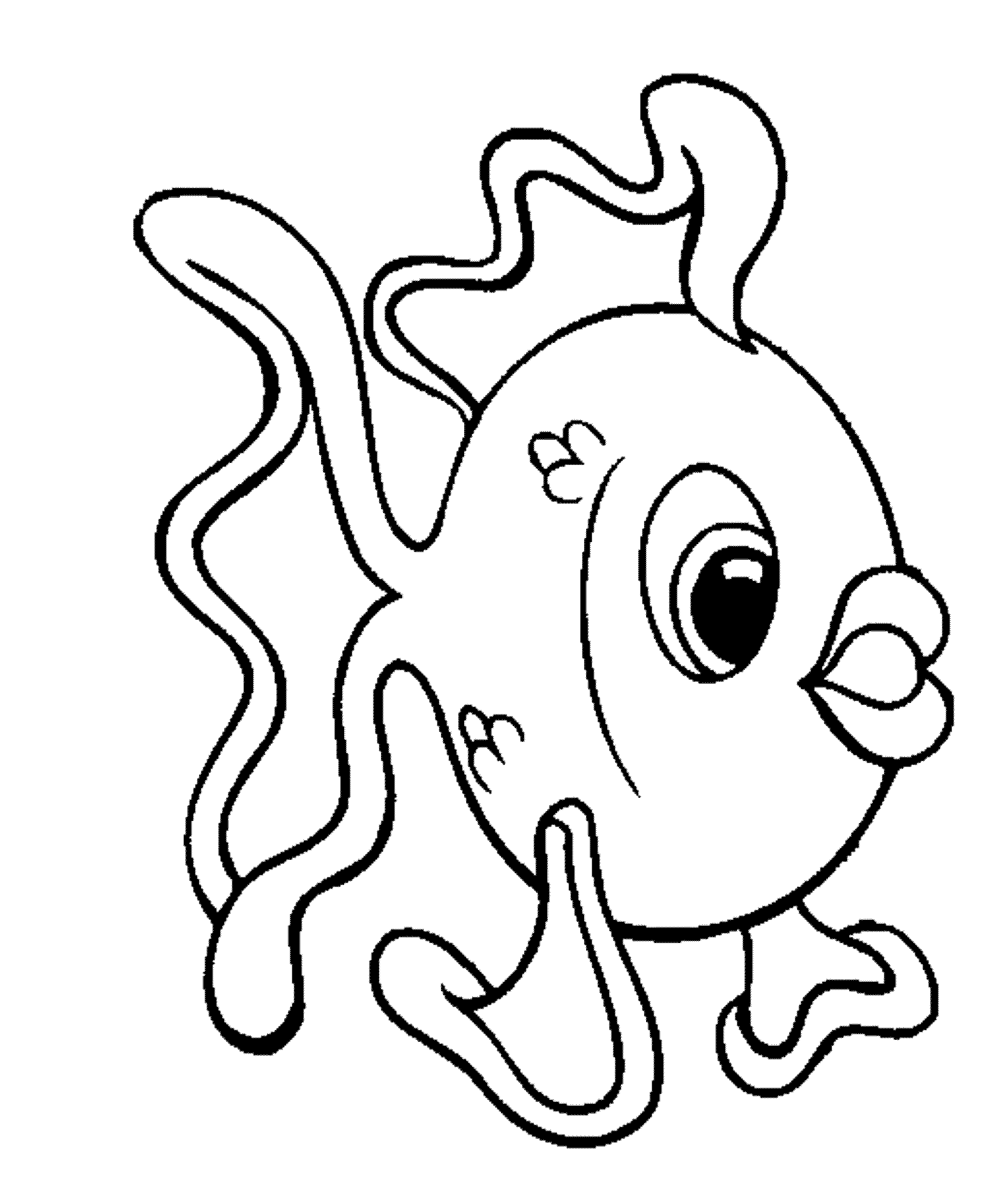2000x2338 Impressive Puffer Fish Coloring Page Free Prin