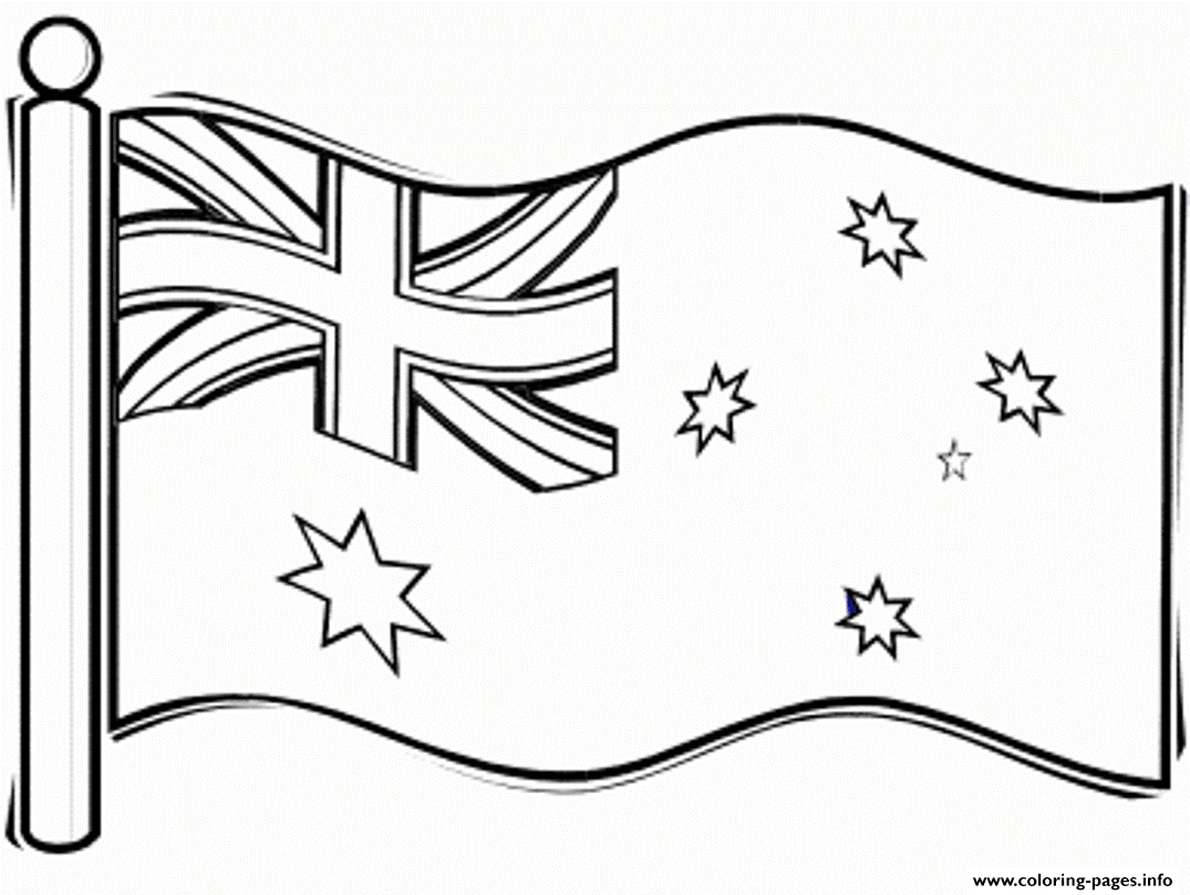 Printable Flag Coloring Pages