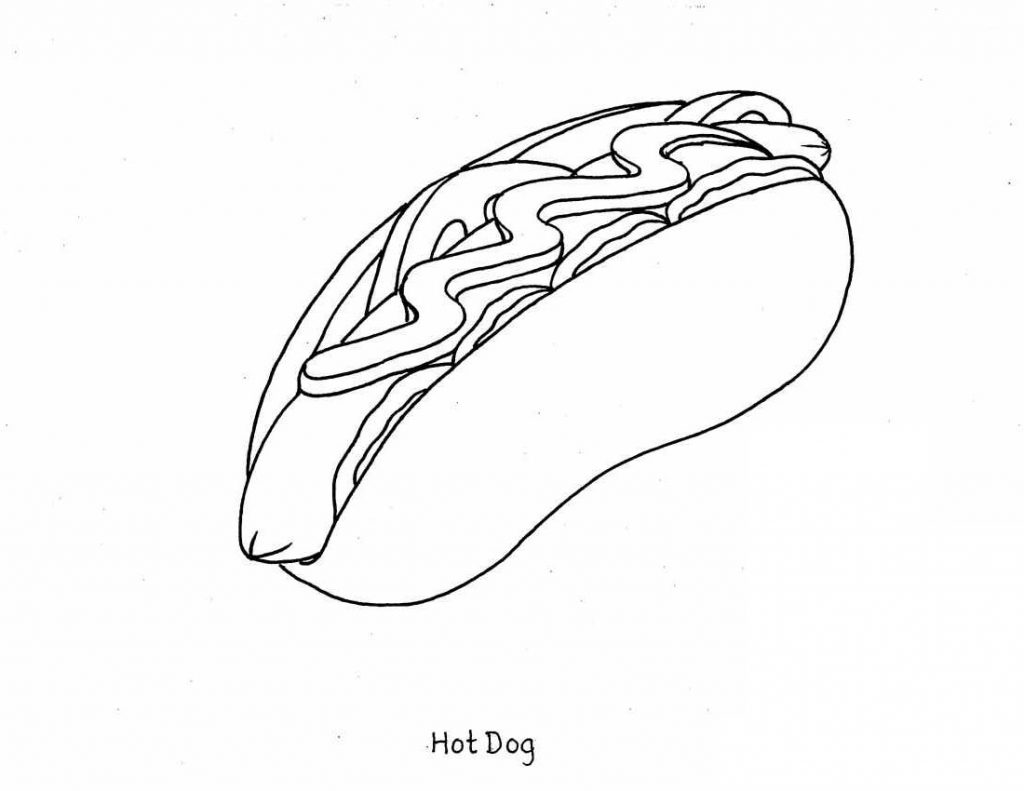1024x791 Mexican Food Coloring Pages