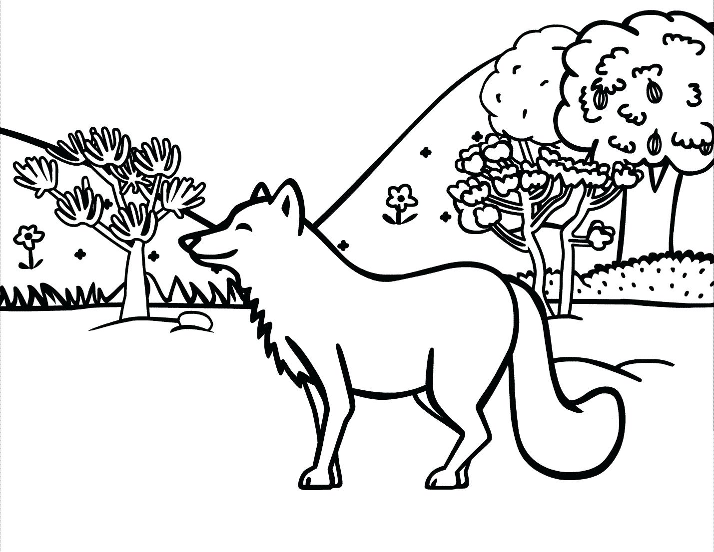 1429x1106 Desert Fox Coloring Pages For Kids Adults Christmas Printable