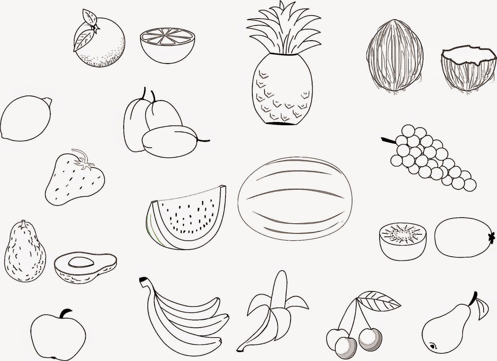 1600x1163 Best Of Kindergarten Fruit Coloring Pages Design Printable