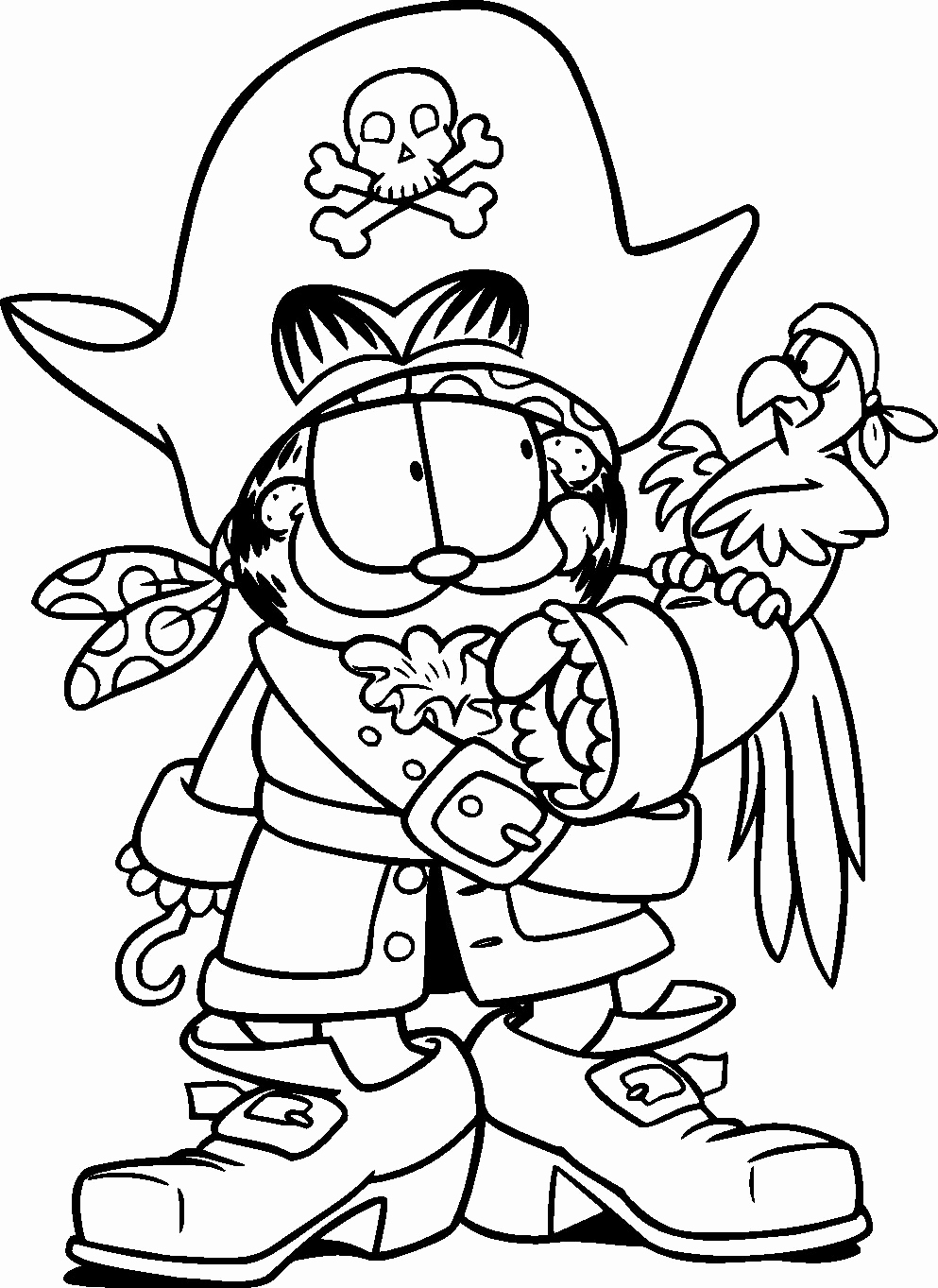 993x1363 Garfield Coloring Pages Pics Printable Garfield Coloring Pages