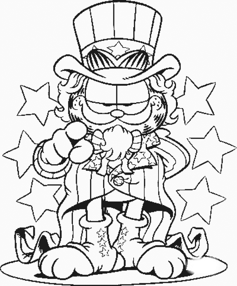 761x921 Online Coloring Pages Inspirational Free Printable Garfield