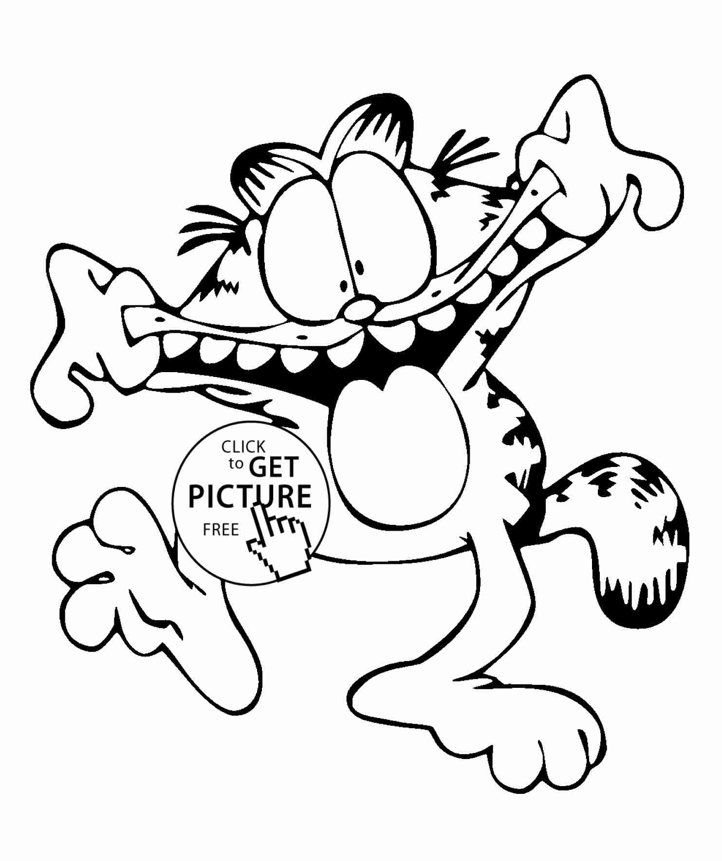 1483x1770 Coloring Games Garfield Best Of Garfield Coloring Pages For Kids