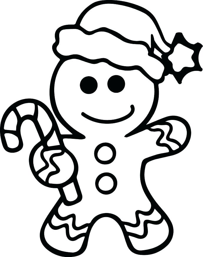 689x870 Gingerbread Man Coloring Pages Printable Gingerbread Man Coloring