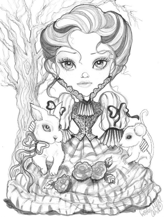 570x738 Adult Coloring Page
