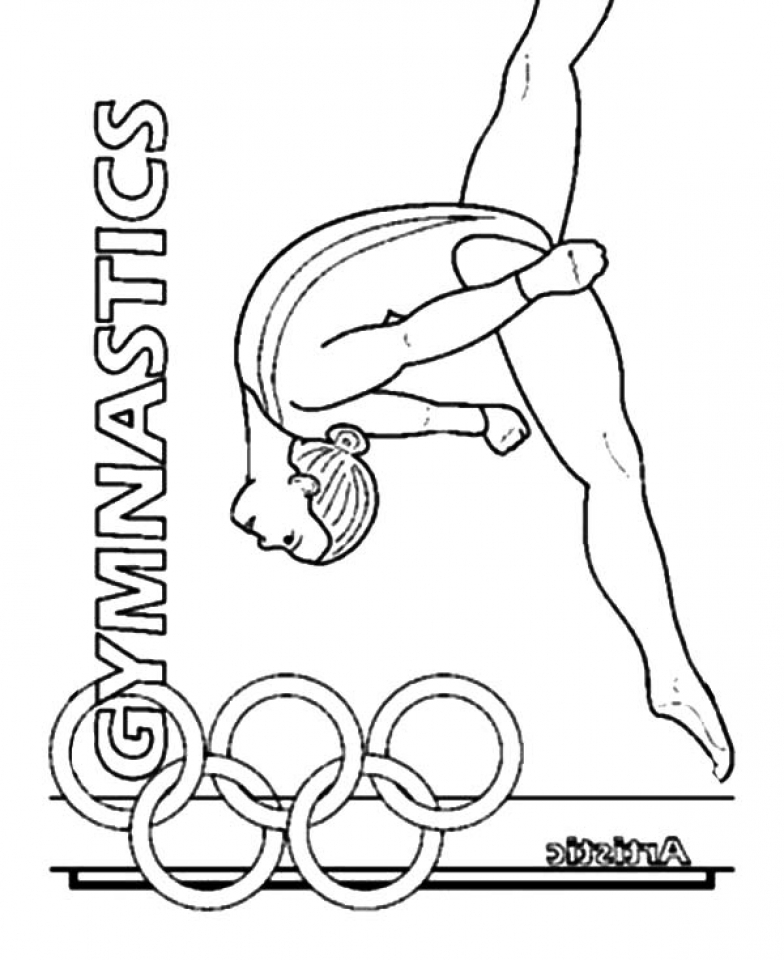 784x960 Get This Printable Gymnastics Coloring Pages P79hb !