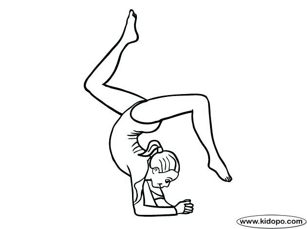 630x470 Printable Gymnastics Coloring Pages Coloring Pages Design Free