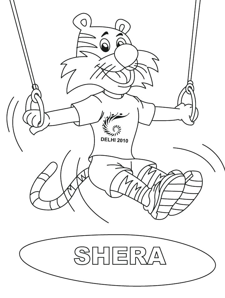 720x954 Printable Gymnastics Coloring Pages Coloring Pictures