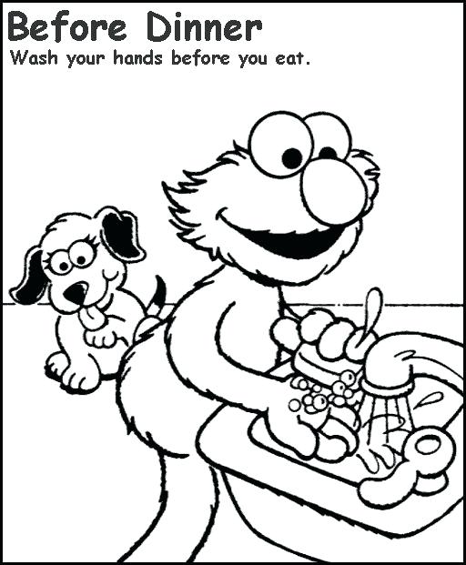 512x621 Hand Washing Coloring Sheets Germ Pages Germs Colori On Spr