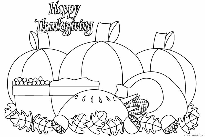 800x535 Printable Thanksgiving Coloring Pages For Kids Cool2bkids