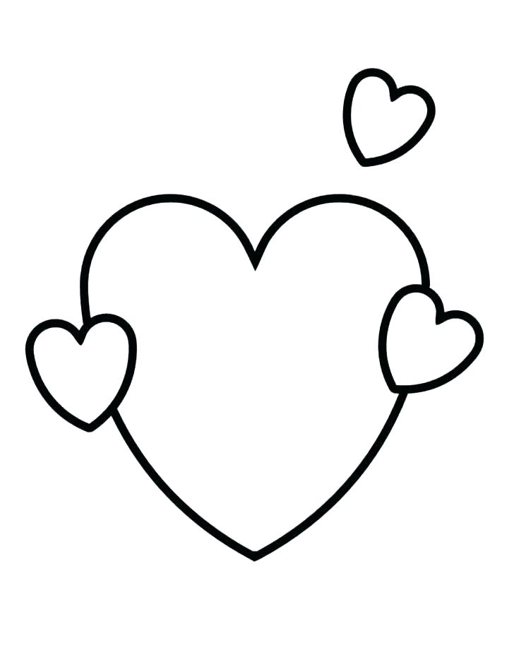 728x941 Valentines Hearts Coloring Pages Heart Printable Paper Printable
