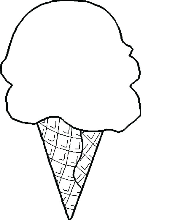 600x750 Ice Cream Coloring Pages Printable Ice Cream Cone Coloring And Ice