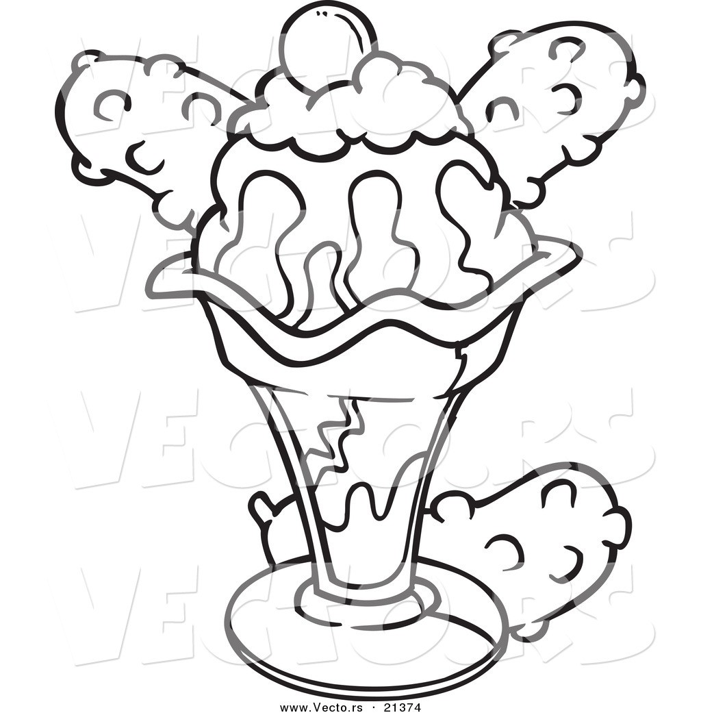 1024x1044 Printable Coloring Pages Ice Cream Cone Fresh Vector Of A Cartoon