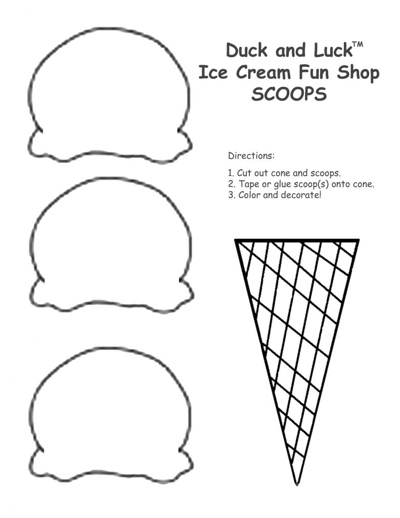 791x1024 Coloring Pages Ice Cream Scoops New Printable Ice Cream Scoop