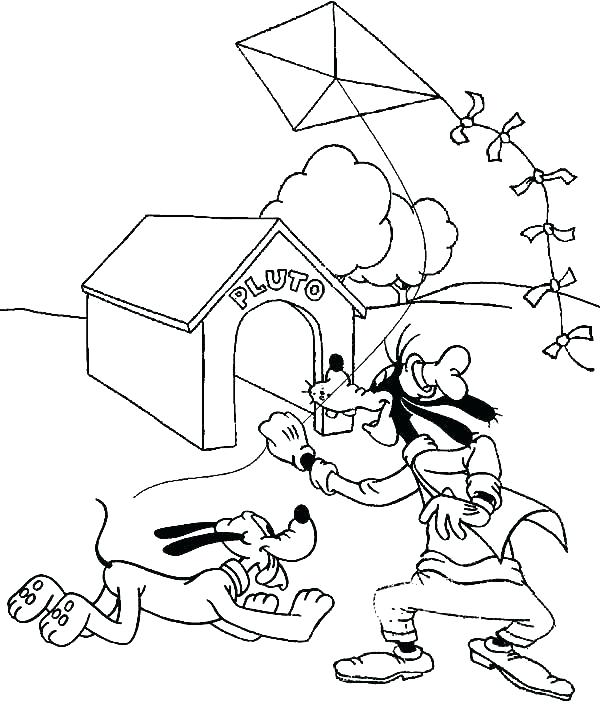 600x713 Kite Coloring Pages Printable Kite Coloring Page Printable Kite