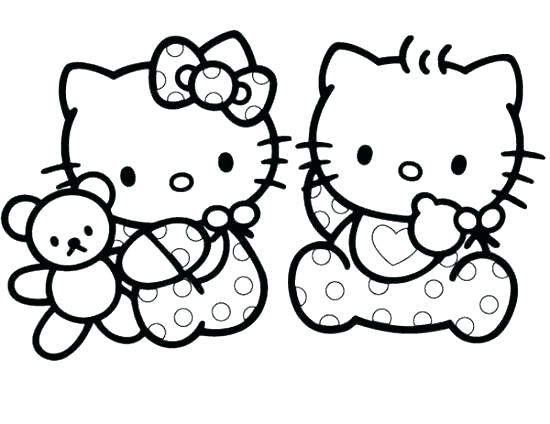 Printable Kitty Coloring Pages