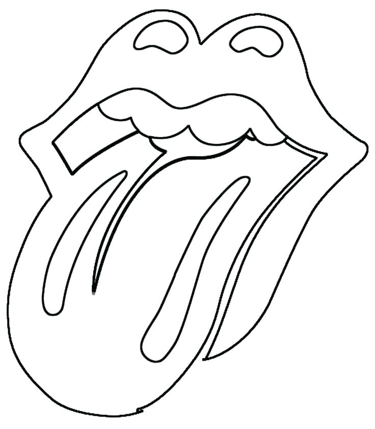 736x842 Lips Coloring Pages Lips Coloring Page With Coloring Page