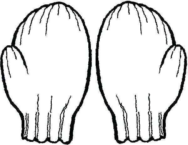 600x461 Mitten Coloring Sheet Free Printable Mitten Coloring Page Mittens