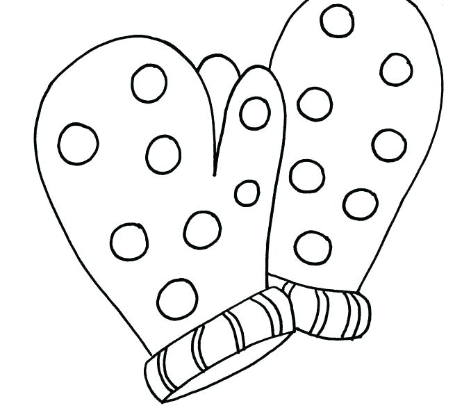 678x600 Mittens Coloring Page Mitten Coloring Page Nice Design Mitten