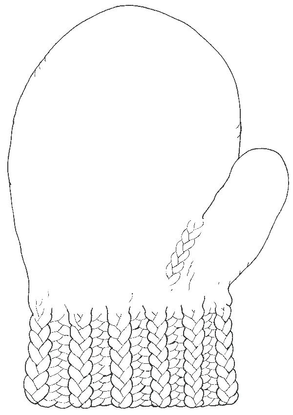 600x851 Mitten Coloring Page Mitten Coloring Page Mitten Coloring Pages