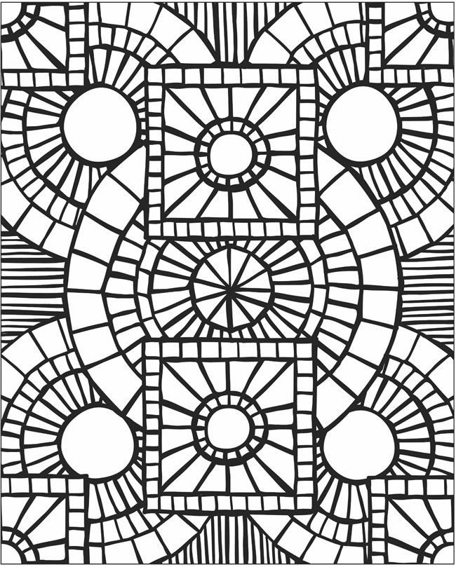 650x809 Mosaic Patterns Printable Mosaic Patterns Coloring Pages