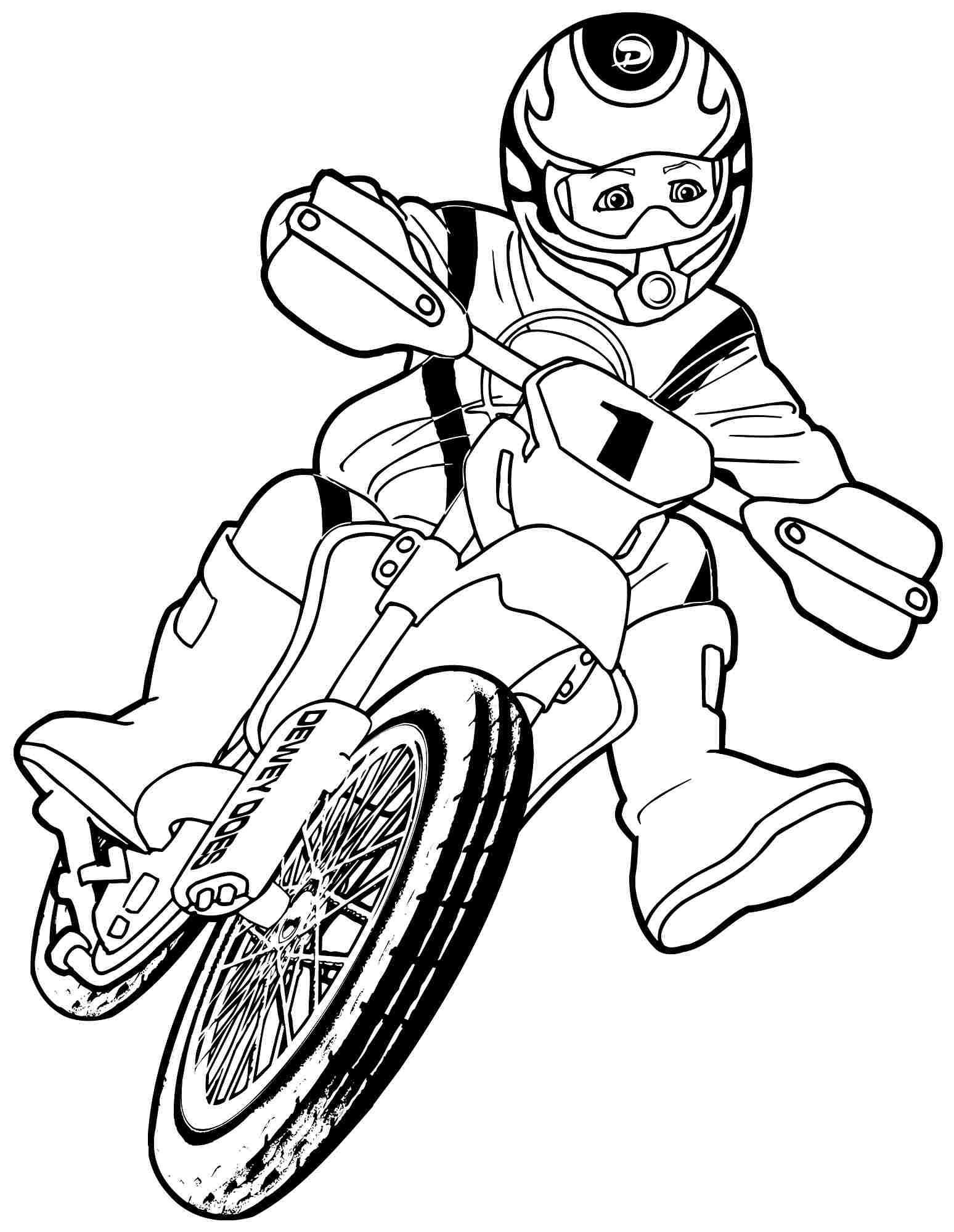 1548x2000 Great Motorcycle Coloring Sheets 48 9890 Printable