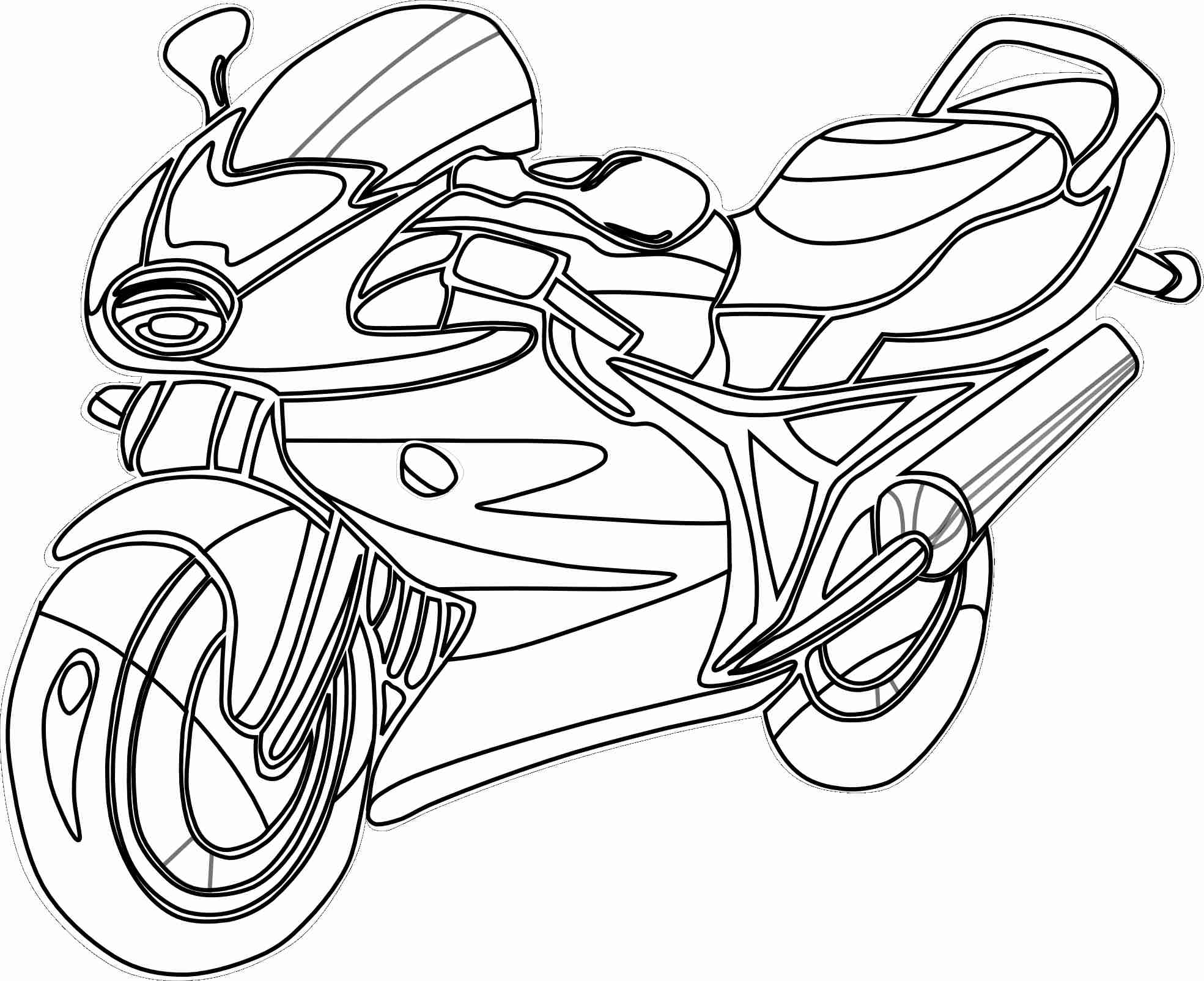 1969x1604 Free Printable Motorcycle Coloring Pages For Kids Mesmerizing Page