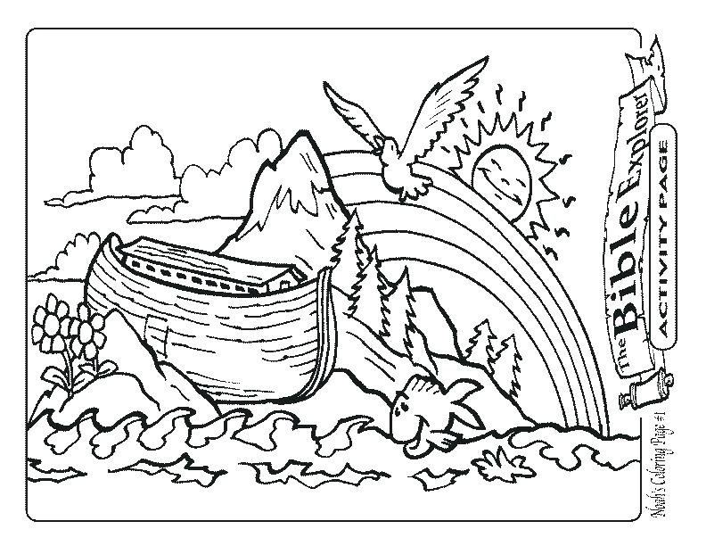 792x612 Noahs Ark Coloring Pages Printable Pic 39 Torybook Noahs Ark