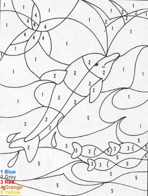 606x800 Color By Number Color By Numbers