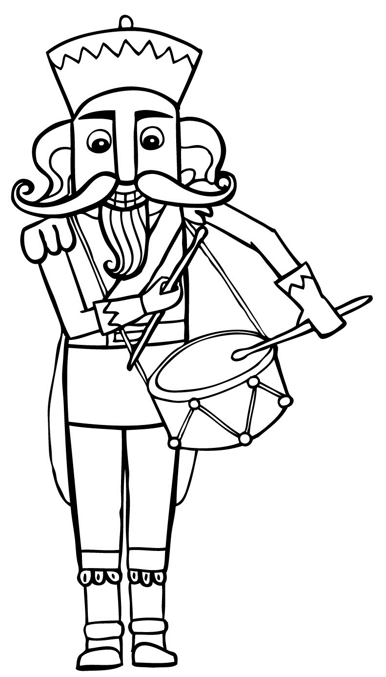 791x1386 Free Printable Nutcracker Coloring Pages For Kids Christmas