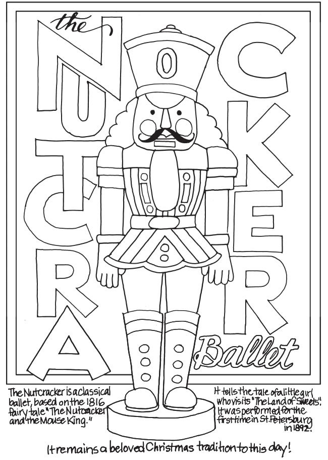 650x909 Nutcracker Ballet Coloring Pages Top 20 Free Printable Nutcracker